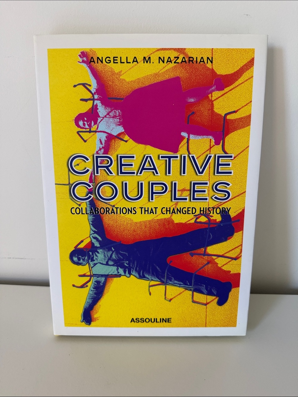 Assouline Creative Couples – Yellow, Pink & Blue Pop Art Cover